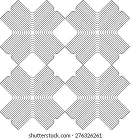 black line  graphic pattern abstract vector background. Modern stylish texture.