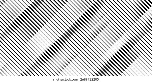 Black line halftone gradient strips. Fading stripe gradation background. Repeating linear pattern backdrop. eps 10