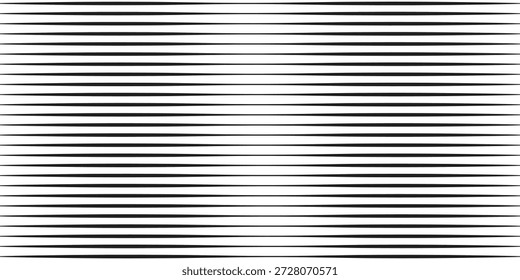 Farbverlauf-Streifen mit schwarzer Linie und Halbton. Hintergrund der abklingenden Streifenabstufung. Hintergrund mit sich wiederholenden linearen Mustern. Parallele Linien Tapete für Overlay, Druck, Abdeckung. Konzept des Vektor-Doppler-Effekts