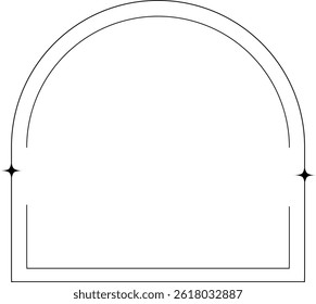 Black Line has a sparkling light symbol on the frame.14