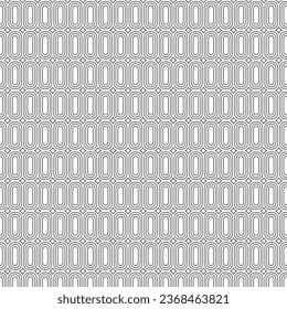 black line imod oval design vector seamless background pattern