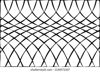 black line mesh net abstract background art design by vector