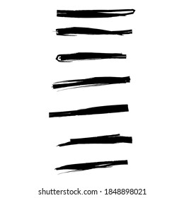 Black line on white background vector