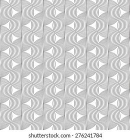 black  line pattern abstract vector background. Modern stylish texture.