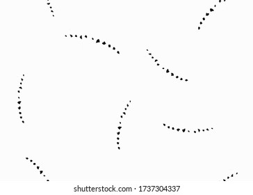 Patrón gráfico abstracto de esbozo aleatorio de línea negra. Esbozo de la Ilustración Geo Negro de Pincel aleatorio. Ilustración De Esbozo De Scribble De Moda. Black Crayon