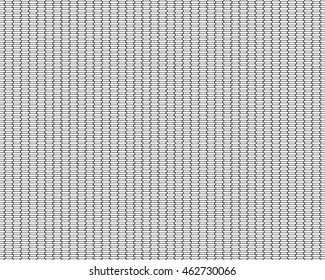 black line rounded rectangle mesh pattern seamless on white background vector illustration.