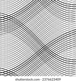 Black Line Vector art with White background