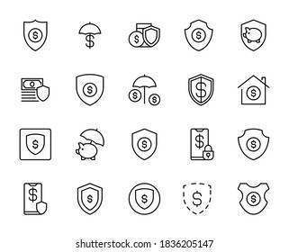 Icono de vector de línea negra en fondo blanco
