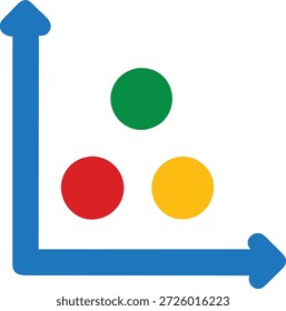 Black line vector illustration of a decreasing graph. Ideal for representing business decline, negative trends, data analysis, reports, presentations, and website graphics. Use for financial reports or marketing materials.