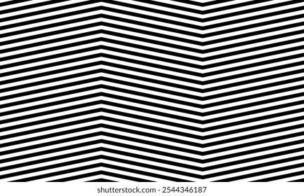 Black line zig zag pattern background. Abstract and classic themed style. Vertical pattern.