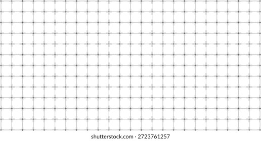Líneas negras y textura de cuadrícula de esquinas sobre fondo blanco. Fondo de la cuadrícula científica de la FUI. Hoja en blanco de cuaderno matemático o tecnológico.