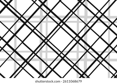 black lines form a net on a white background