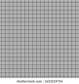 Cuadrícula de líneas negras. ilustración vectorial