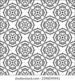 Líneas negras sobre fondo blanco. Papel de escritorio con figuras de líneas. Patrones abstractos. Patrón negro para página web, texturas, tarjeta, afiche, tela, textil. Diseño monocromo. 