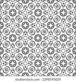 Líneas negras sobre fondo blanco. Papel de escritorio con figuras de líneas. Patrones abstractos. Patrón negro para página web, texturas, tarjeta, afiche, tela, textil. Diseño monocromo. 