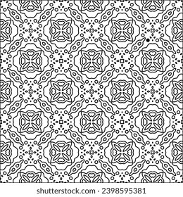 Líneas negras sobre fondo blanco. Papel de escritorio con figuras de líneas. Patrones abstractos. Patrón negro para página web, texturas, tarjeta, afiche, tela, textil. Diseño monocromo. 
