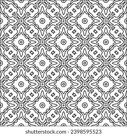 Líneas negras sobre fondo blanco. Papel de escritorio con figuras de líneas. Patrones abstractos. Patrón negro para página web, texturas, tarjeta, afiche, tela, textil. Diseño monocromo. 