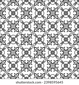 Líneas negras sobre fondo blanco. Papel de escritorio con figuras de líneas. Patrones abstractos. Patrón negro para página web, texturas, tarjeta, afiche, tela, textil. Diseño monocromo. 