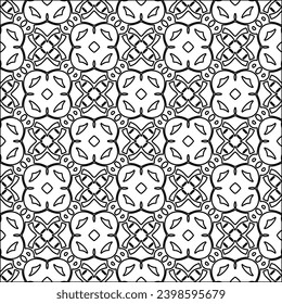 Líneas negras sobre fondo blanco. Papel de escritorio con figuras de líneas. Patrones abstractos. Patrón negro para página web, texturas, tarjeta, afiche, tela, textil. Diseño monocromo. 