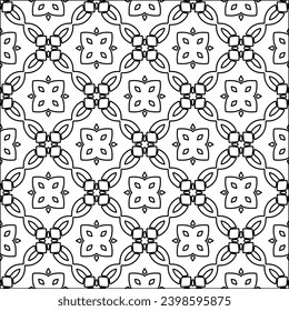 Líneas negras sobre fondo blanco. Papel de escritorio con figuras de líneas. Patrones abstractos. Patrón negro para página web, texturas, tarjeta, afiche, tela, textil. Diseño monocromo. 