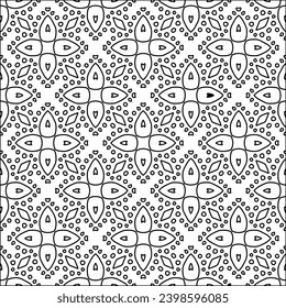 Líneas negras sobre fondo blanco. Papel de escritorio con figuras de líneas. Patrones abstractos. Patrón negro para página web, texturas, tarjeta, afiche, tela, textil. Diseño monocromo. 