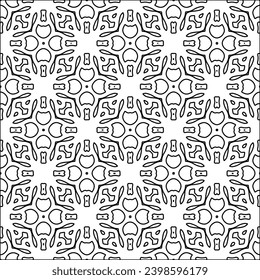 Líneas negras sobre fondo blanco. Papel de escritorio con figuras de líneas. Patrones abstractos. Patrón negro para página web, texturas, tarjeta, afiche, tela, textil. Diseño monocromo. 