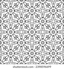 Líneas negras sobre fondo blanco. Papel de escritorio con figuras de líneas. Patrones abstractos. Patrón negro para página web, texturas, tarjeta, afiche, tela, textil. Diseño monocromo. 