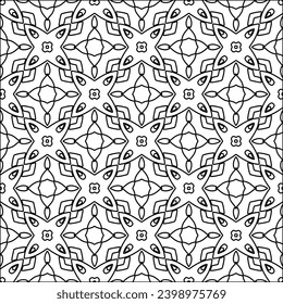 Líneas negras sobre fondo blanco. Papel de escritorio con figuras de líneas. Patrones abstractos. Patrón negro para página web, texturas, tarjeta, afiche, tela, textil. Diseño monocromo. 