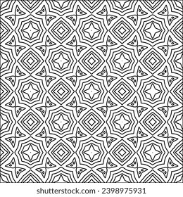 Líneas negras sobre fondo blanco. Papel de escritorio con figuras de líneas. Patrones abstractos. Patrón negro para página web, texturas, tarjeta, afiche, tela, textil. Diseño monocromo. 