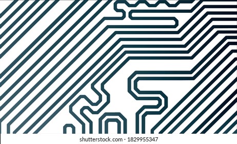 Black Lines pattern on white background.eps10