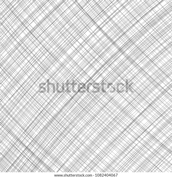 Black Lines Texture Isolated On White Stock Vector (Royalty Free ...