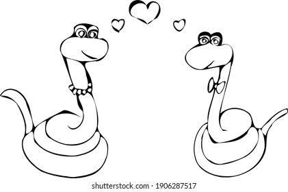 6,708 Two snakes Images, Stock Photos & Vectors | Shutterstock