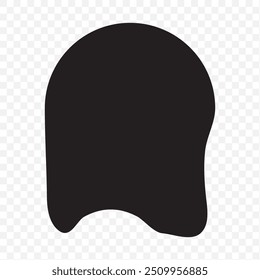 Black Liquid Flowing, spilled, drop, splash, leak concept vector paint drops icon. Ink drip and black Melt Drips. vector illustration.
