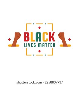 Black Live Matter Design For International Moment