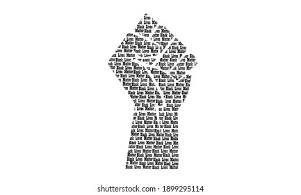 Black Lives Matter - BLM Fist Vector And Clipart