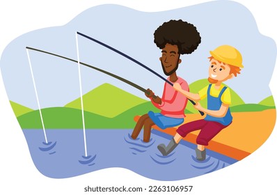 Black Lives Matter, BLM, No Racism, Statement. Young African Americans: man and woman against racism. Black citizens are fighting for equality. 