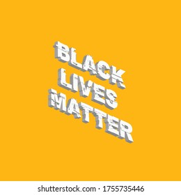 Schwarze Leben sind wichtig oder BLM Poster Wallpaper, Kartensammlung. Schwarz-Weiß-Handkonzept. Kampagne gegen die Rassendiskriminierung von dunkler Hautfarbe. Vektorgrafik.