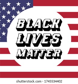 Black Lives Matter calligraphic text vector vintage. stop racism. I can't breathe. stop shooting. don't shoot. black lives matter. lives matter. police violence. stop violence.  