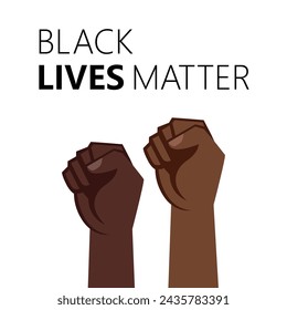 Black lives matter campaign design