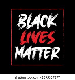 Black lives matter concept t shirt, poster design template vector.