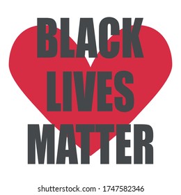 Black Lives Matter. Fist raised up. poster design.