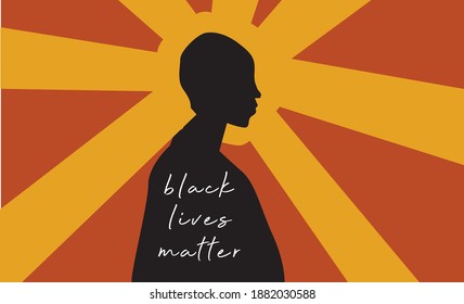 Black Lives Matter Graphic Poster