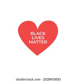 Black lives matter with heart