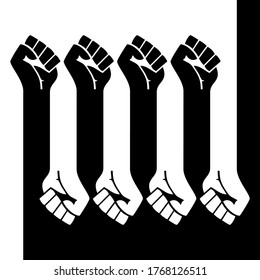 Black Lives Matter, illustration support for the Black community 