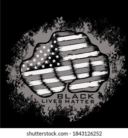 Black lives matter – keep fight t shirt design