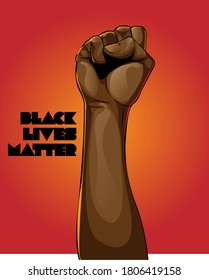 Black Living Matter Poster Concept Design
