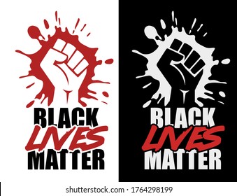 Black lives matter quote for Human Right of Black People tee shirt design. Anti Racism T Shirt and poster design.