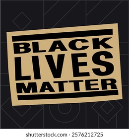 Black Lives Matter Sign, Black Lives Matter Poster 3