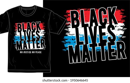 black lives matter t shirt design graphic vector illustration