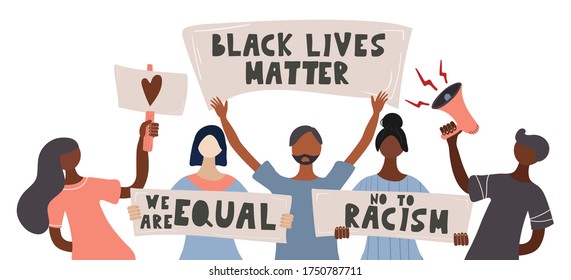 Black Lives Matter Vectors Stock Photos, Royalty-Free Images and ...